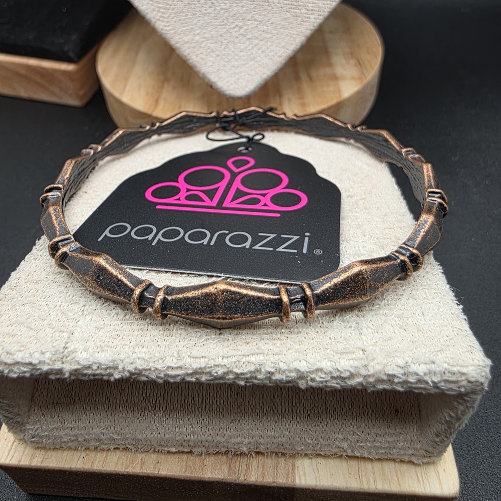 Paparazzi Rustic Copper Bracelet (1961)